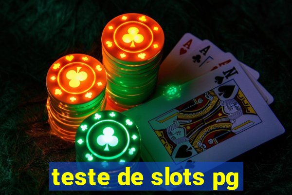 teste de slots pg